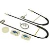 Taros Trade 142110 Set riparazione alzacristalli Sinistro - lato guida, anteriore