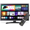 LG TV 24 POLLICI SMART LED HD CERTIFICATA TIVUSAT WebOs 22 DVB-T2/C/S2 Apple TV