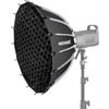 NEEWER BASICS Kit Softbox Parabolico, Soft Box a Sgancio Rapido con Attacco Bowens da 65cm, Diffusore di Luce Compatibile con Godox Compatibile con Aputure 600d Luce per Foto Video da Studio, NS37P