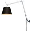 ARTEMIDE lampada da parete TOLOMEO MEGA LED 2700K Ø 32 cm con dimmer su cavo - 0762W10A+0772010A+0563050A