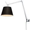 ARTEMIDE lampada da parete TOLOMEO MEGA LED 2700K Ø 42 cm con dimmer su cavo - 0762W10A+0772030A+0563050A