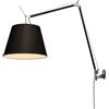 ARTEMIDE lampada da parete TOLOMEO MEGA LED 2700K Ø 42 cm con dimmer su cavo - 0762W30A+0772030A+0563050A