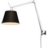 ARTEMIDE lampada da parete TOLOMEO MEGA LED 3000K Ø 36 cm con dimmer su testa - 0761010A+0772020A+0563050A