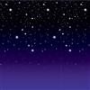 Beistle 1-pack Starry Night Backdrop, 4-feet by 30-feet