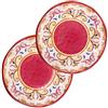 ROSE & TULIPANI MILANO Thun Rose & Tulipani - Set 2 Piatti Fondi Borgo