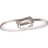 RL LIVE YOUR LIGHT Reality LED Lampada da soffitto Malaga R64482107, Metallo Nichel opaco, incl. 25 Watt LED