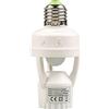 FTVOGUE 100‑240 V E27 Presa Luci Sensore Tempo di Ritardo 10‑300 Secondi Distanza di Rilevamento 6 M Adattatore per Lampadina Attivata Dal Movimento IR