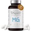 NUTRABETTER Magnesio bisglicinato | 300 mg di magnesio elementare/dose giornaliera | 180 capsule vegane | Magnesio glicinato + vitamine B5 e B6 | Anti Stress e Fatica | nutrabetter®
