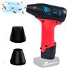 Leikurvo Soffiatore a batteria per foglie per 12V M12, Jet Blower 130000 RPM Motore brushless ad alta velocità Soffiatore ad aria compressa Regolabile Soffiatore d'aria Soffiatore per foglie per Auto PC
