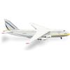 herpa modello di aereo Antonov Airlines Antonov AN-124 Be brave like Okhtyrka in scala 1:500 - modello di aereo, pezzo da collezione, miniatura deco, statuetta senza supporto in metallo