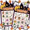 JOYIN 32 Gioco di Carte da Bingo di Halloween (4x4 e 5x5) - 16 Giocatori per Halloween Partito Giochi di Carte, Giochi del banco