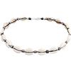Kuzzoi Buddha Kauri - Collana da surfista con conchiglie Kauri (10-12 mm), collana da uomo con perle di vetro indonesiane e perline in argento 925, accessorio da spiaggia