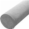 ZZDZW Cuscino Rotondo Cilindrico Cuscino A Rullo Lungo Cuscino Cervicale Rotondo Supporto Iombare Cuscino, Cuscino Cilindrico Con Fodera Rimovibile Per Dormire/sedia/auto/divano(Khaki grey,10x40cm/4x15in)