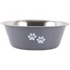 Generic Ciotola Per Cibo E Acqua, Ciotola Per Cibo Per Animali Domestici Stampata | Ciotole Per Cani In Acciaio Inossidabile Per Cani Di Taglia Grande, Ciotole Per Cibo Per Gatti In Metallo Ad Alta Capacità P