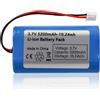 Hosifiy Batteria ricaricabile agli ioni di litio da 3,7V 5200mAh con connettore XH2.54