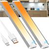 GWULC Luce Calda LED Sottopensile Cucina Ricaricabile