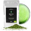 Moya Matcha Tè Verde Biologico in Polvere Organico | 100g Premium Cerimoniale Grado (I) | Cresciuto e Raccolto in Uji, Giappone | Matcha di Altissima Qualità Disponibile