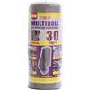 Ma-Fra MAFRA - Multiroll All Purpose Microfiber, 30 Panni Pretagliati 30x40 cm, Riutilizzabili, Alta Assorbenza e Delicatezza, Ideale per Auto, Moto, Officina, Pulizia Professionale e Casa