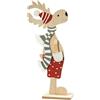 HGD Statuetta Decorativa, Legno, a Colori, 25 x 10 x 52 cm