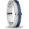BERING Arctic Symphony Collection Itter 10 - Anello da donna in acciaio inox, finitura lucida, color argento