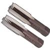 CoCud Mano Filettatura Maschi, M20 x 2.5 Filettatura, Metrico Lega Utensile Acciaio Vite Maschiatura Conicità Inferiore Maschiatura - (per Macchina Filettatura Riparazione), 1 paio