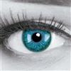 MeralenS Lenti a contatto colorate blu lenti morbide per Halloween per travestimenti eleganti, cosplay, carnevale, Halloween, 1 paio di lenti colorate blu, non graduate, lenti di Halloween