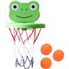HSYWSH Canestro da Basket per bambino, Giocattoli da bagno per bambini, Set di mini cestino da basket, Mini basket con ventosa, Basket da bagno, per Bambini, Desktop e Bagno (rana)