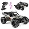tech rc Macchina Telecomandata 2,4GHz Guscio Metallico Auto Telecomandata con Luci Due Batterie di 50 minuti Alta Velocità 20KM / H RC Auto di Tutto Terreno Camion Telecomandato, Regalo Compleanno Natale