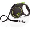 Flexi Black Design guinzaglio verde, 5 m - Tg. L: fino a 50 kg