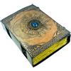 OVERDOSE Moon Lapis Stone Design Diario in pelle vintage fatto a mano Double Lock Deckle edge paper, Libro degli incantesimi vuoto del diario grimorio delle ombre - 7x10 pollici | 17x25 cm | A4