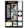 EURO PUBLISHING Calendario Agenda Juventus 2026 14 mesi - Prodotto ufficiale - cm 29x44 (composto da penna, block notes, stickers e foglietti adesivi)