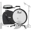 Perla Pearl PCTK-1810BG BK Compact Traveler kit 10" rullante 18" basso nuovo di zecca