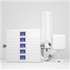 Amplificatore Segnale Cellulare 4G/3G/2G A 5 Bande Per Casa E Ufficio, Copertura 300 M², Supporta TIM Wind Tre Iliad Vodafone