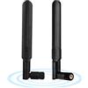 Aigital Antenna 4G LTE SMA Maschio 8dBi antenna di rete WiFi Compatibile con Hu*wei B525 B535 B310 B311 B315 B593 E5186 4G LTE CPE Router ZTE Modem Cellulare Hotspot Telecamera IP Sicurezza, 2 Pacchi
