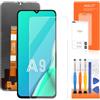 AGCUT 6.5 LCD Display per Oppo A9 2020 LCD Schermo per Oppo A5 2020 / Oppo A11 LCD CPH1937 CPH1939 CPH1931 CPH1959 Touch Screen Digitizer Assembly con Riparazione Strumenti, Nero