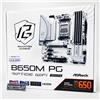 ASRock B650M PG RIPTIDE WIFI White AM5 Micro-ATX Motherboard, DDR5 Japan NUOVO
