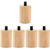 OSALADI Adattatore lampada E lampada a sospensione copertura illuminazione LED supporto lampadario lampadario base base legno legno