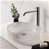 neoro n40 diamant lavabo da appoggio in vetro La: 50 A: 12 P: 37,5 cm, BN0803GT, n40 trasparente [Lavabi > Lavabi da Appoggio]