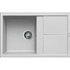 Elleci Unico 300 LKU30088 Lavello 1 vasca con gocciolatoio Reversibile Sopratop 79 x 50 cm finitura Keratek Cloud 88