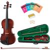 Classic Cantabile VP-100 Set Violino 4/4 (Strumento per principianti/studenti, violino, fondo e fasce in acero, tavola armonica in abete massello, incl. custodia, archetto e colofonia)