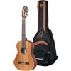 Ortega Guitars Chitarra Concerto per Mancini Misura 1/2 - Serie Family - include Gig Bag - mogano/top in cedro (R122-1/2-L)