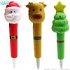 TNT XMAS SQUISHY PEN : SET 3 PENNE MORBIDE CON TRE SIMPATICI PERSONAGGI 3D NATALIZI | IDEA REGALO