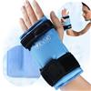 REVIX Impacco di ghiaccio da polso per sollievo dal tunnel carpale, impacchi di ghiaccio in gel riutilizzabili per lesioni alle mani, impacco freddo, gonfiore, distorsioni e artrite (1 pezzo), Blu