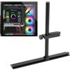 Tyenaza GPU Support Bracket, supporto per schede grafiche GPU, regolabile in alluminio anti-sag GPU staffa video grafica supporto con magnete nascosto, per adattarsi a diversi tipi di chassis(Black)