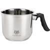 KARL HAUSMANN Pentolino Latte Induzione - 1.6L - Bollilatte con Beccuccio - Bricco Latte Professionale a Manico in Bakelite - Pentola Acciaio Inox - Bollitore Antiaderente - Casseruola