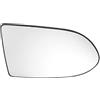 A ABSOPRO Specchio Retrovisore Riscaldato Destro Per Opel Zafira A 99-05 | Vetro Asferico, ABS, Trasparente, Nero, 19x10.5cm, Piastra Supporto, Per Specchietti Elettrici, OE 6428750,6428749