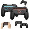YISKY Controller Switch, 2 PCS Controller per Switch, Controller Nintendo Switch Set, Impugnature Compatibili con Joy-Con, Switch Controller, Set Custodia Protettiva Joystick Ergonomica Nintendo Switch (B)
