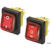 Interruttore on-off rosso 4t 20a