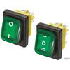 Interruttore on-off verde 4t 20a