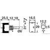 CARLING TECHNOLOGIES Interruttore 1 scatto